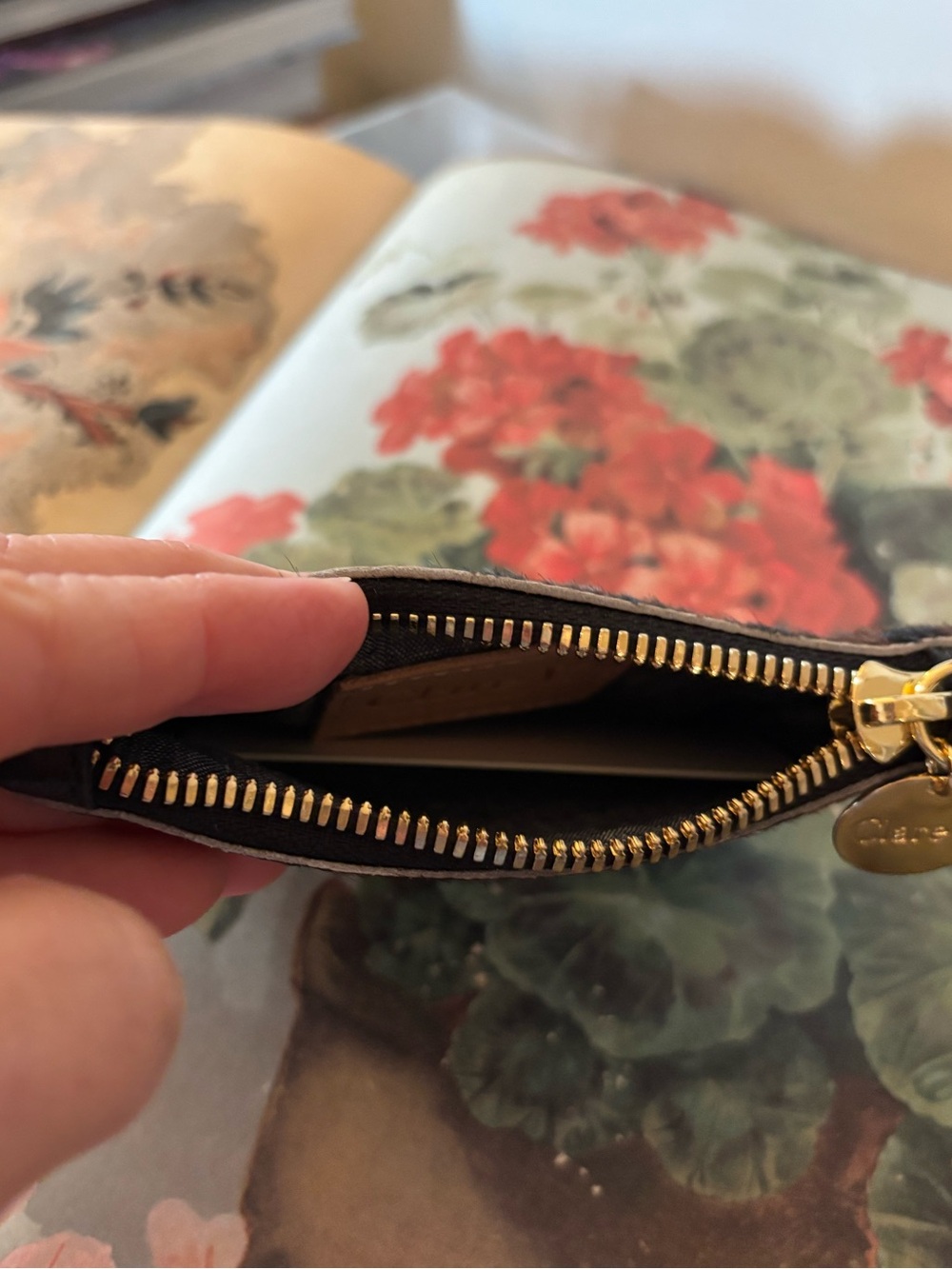Clare V - Coin Clutch - Leopard Hair-On - Picture 5 of 8